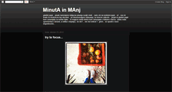 Desktop Screenshot of minutainmanj.blogspot.com