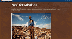 Desktop Screenshot of foodformissions.blogspot.com