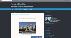 Desktop Screenshot of ceutamelilla.blogspot.com