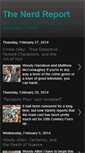 Mobile Screenshot of nerdlinger-thenerdreport.blogspot.com