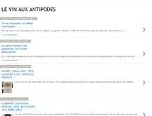 Tablet Screenshot of levinauxantipodes.blogspot.com