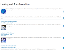 Tablet Screenshot of healingandtransformation.blogspot.com