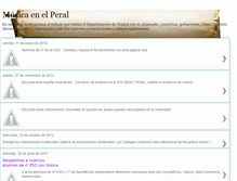 Tablet Screenshot of musicaenelperal.blogspot.com