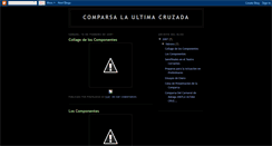 Desktop Screenshot of comparsadelmontilla.blogspot.com