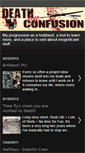 Mobile Screenshot of deathbyconfusion927.blogspot.com
