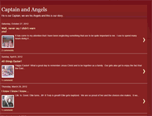 Tablet Screenshot of captainandangels.blogspot.com