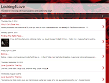 Tablet Screenshot of lookn4love.blogspot.com