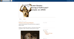 Desktop Screenshot of epeenolympics.blogspot.com