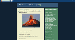 Desktop Screenshot of krakatoavolcano.blogspot.com