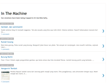 Tablet Screenshot of lovehatelifeinthemachine.blogspot.com