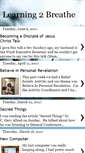 Mobile Screenshot of l2breathe.blogspot.com