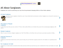 Tablet Screenshot of aboutsunglass.blogspot.com