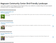 Tablet Screenshot of birdfriendlylandscape.blogspot.com