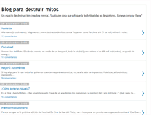 Tablet Screenshot of destructordemitos.blogspot.com