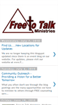 Mobile Screenshot of freetotalkministries.blogspot.com