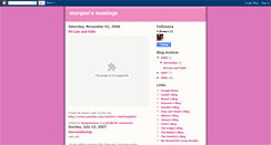 Desktop Screenshot of morganrenee.blogspot.com