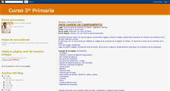 Desktop Screenshot of curso3primaria.blogspot.com