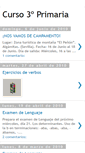 Mobile Screenshot of curso3primaria.blogspot.com
