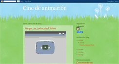 Desktop Screenshot of cinedanimacion.blogspot.com