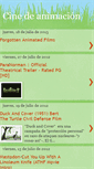 Mobile Screenshot of cinedanimacion.blogspot.com