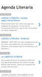 Mobile Screenshot of agenda-literaria.blogspot.com