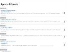 Tablet Screenshot of agenda-literaria.blogspot.com