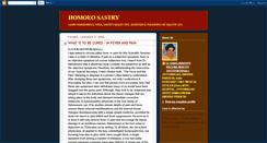 Desktop Screenshot of homoeosastry.blogspot.com