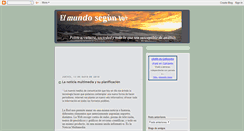 Desktop Screenshot of elmundoseguntomas.blogspot.com