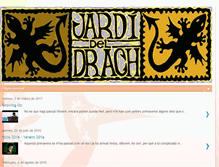 Tablet Screenshot of jardideldrach.blogspot.com