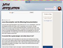 Tablet Screenshot of javaapplication32.blogspot.com