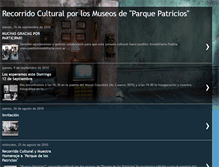 Tablet Screenshot of museospatricios.blogspot.com