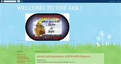 Desktop Screenshot of lifeboat-ark.blogspot.com