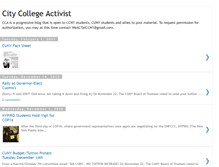 Tablet Screenshot of citycollegeactivist.blogspot.com