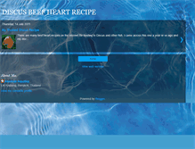 Tablet Screenshot of discus-beef-heart-recipe.blogspot.com
