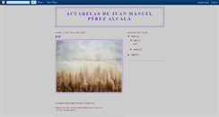 Desktop Screenshot of acuarelasalcala.blogspot.com
