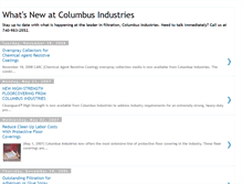 Tablet Screenshot of columbusindustries.blogspot.com