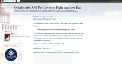 Desktop Screenshot of opinionatedoldfart.blogspot.com