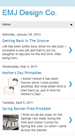Mobile Screenshot of emjdesignco.blogspot.com