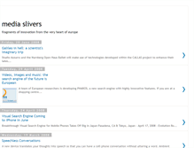 Tablet Screenshot of mediaslivers.blogspot.com