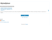 Tablet Screenshot of mytoolplace.blogspot.com
