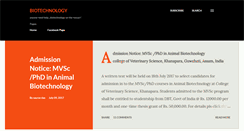 Desktop Screenshot of bio-teknology.blogspot.com