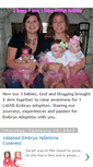 Mobile Screenshot of 3babes2jens1cause-embryoadoption.blogspot.com