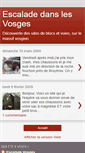 Mobile Screenshot of escaladevosges.blogspot.com
