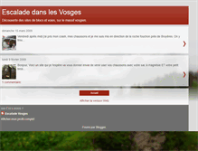 Tablet Screenshot of escaladevosges.blogspot.com