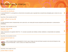 Tablet Screenshot of brincadeirasdecrianca123.blogspot.com