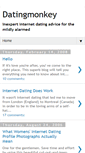 Mobile Screenshot of datingmonkey.blogspot.com