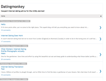 Tablet Screenshot of datingmonkey.blogspot.com