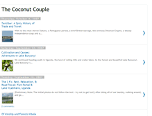 Tablet Screenshot of coconutcouple.blogspot.com