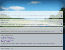 Tablet Screenshot of fleurshrinks.blogspot.com