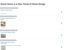 Tablet Screenshot of dome-home.blogspot.com